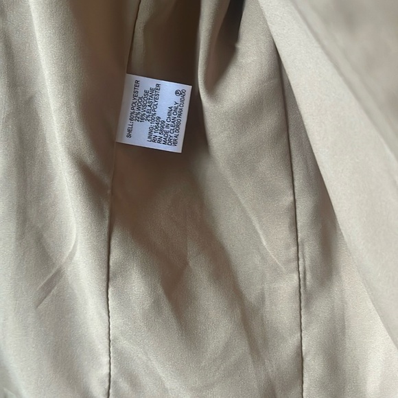 ANTONIO MELANI Tan Blazer Suit Jacket with Tailored Fit - Picture 5 of 12